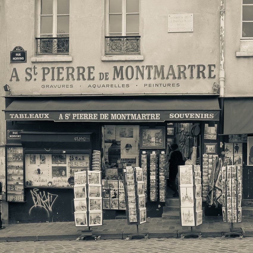 boutique objets cadeaux souvenirs paris