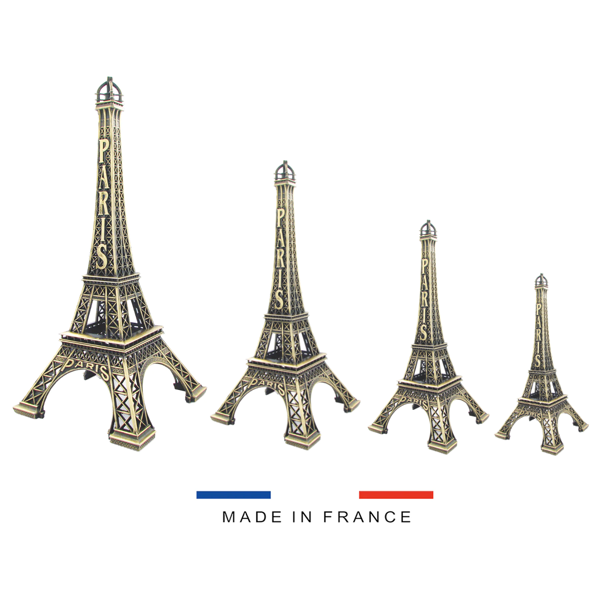 4 Miniature Tour Eiffel France